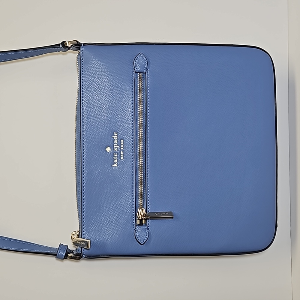 Kate Spade Sadie North women's Crossbody bag in fresh blueberry color NEW - Picture 7 of 16